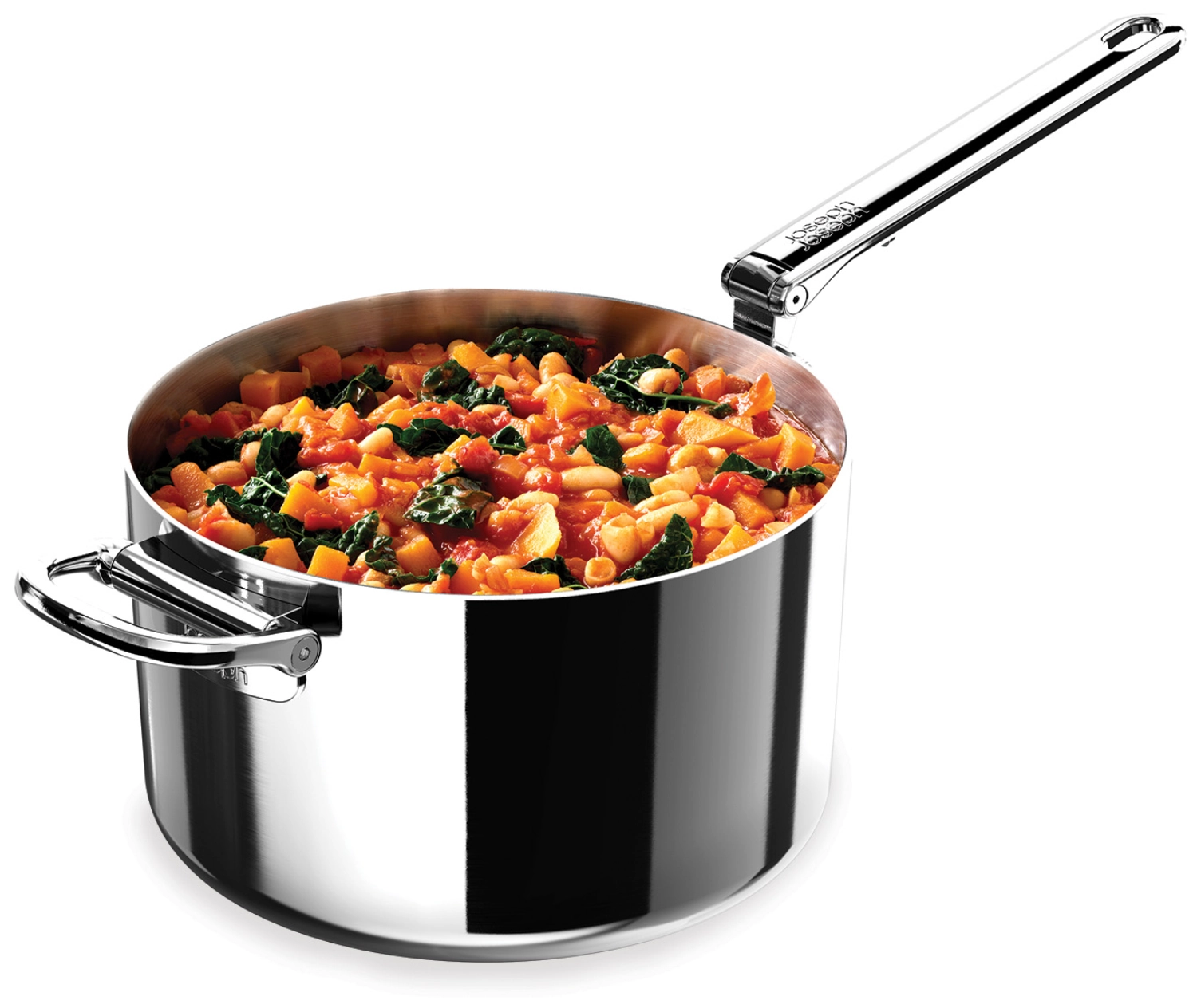 3er Set Space Steel Stielkasserolle