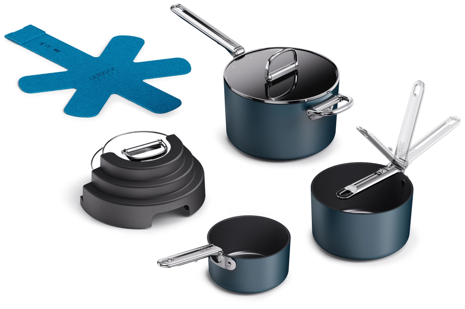 3er Set Space Stack Kochset