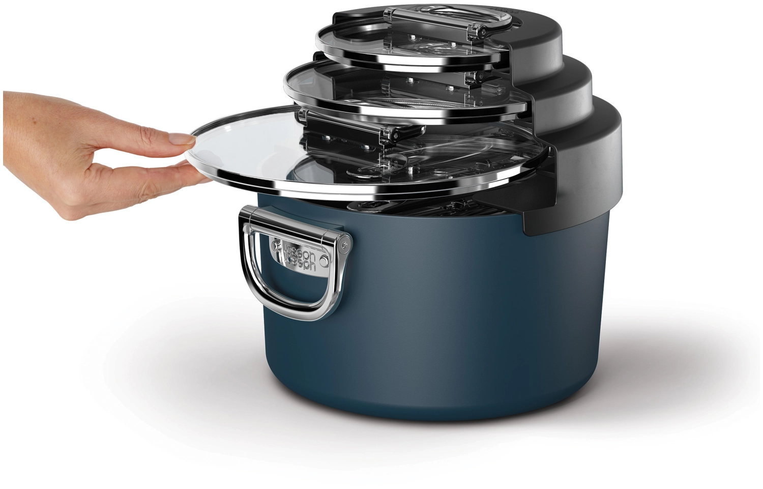 3er Set Space Stack Kochset