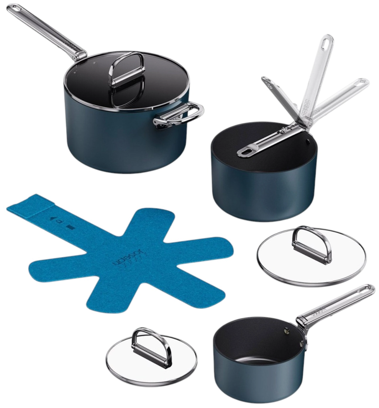 Space Set de 3 casseroles