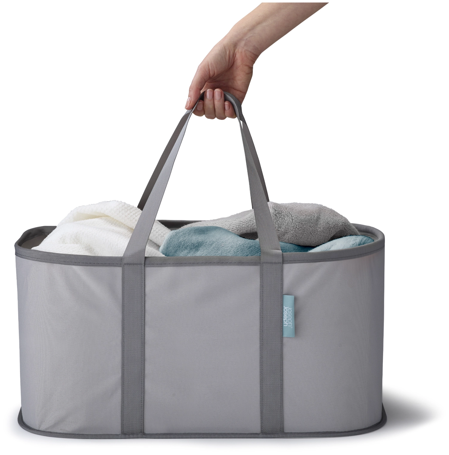 Duo panier à linge pliable