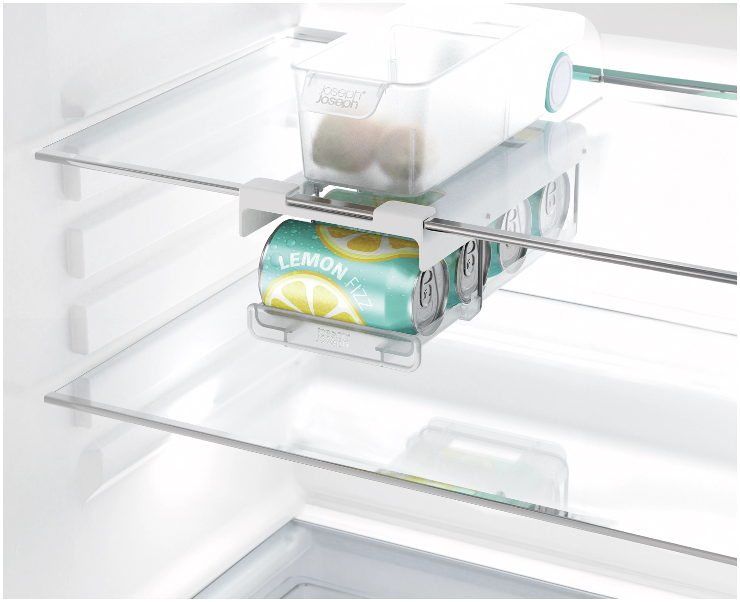 FridgeStore Kühlschrank-Unterregal Dosenhalter