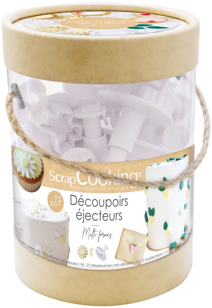 Seau 27 découpoirs éjecteurs