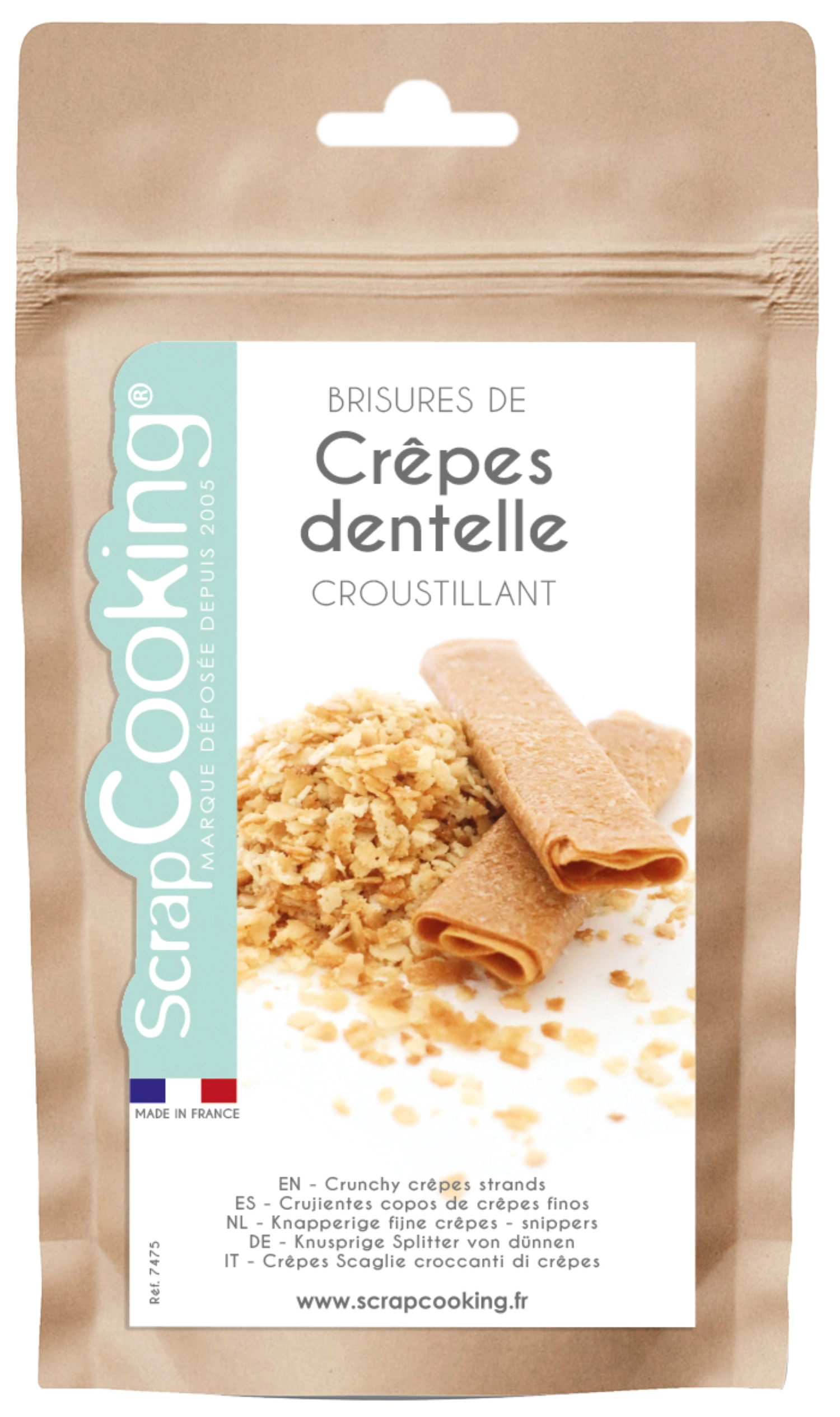 Knusprige Crêpe Flocken