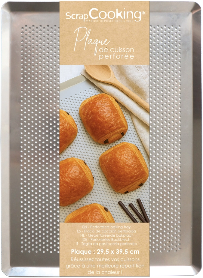 Plaque de cuisson perforée