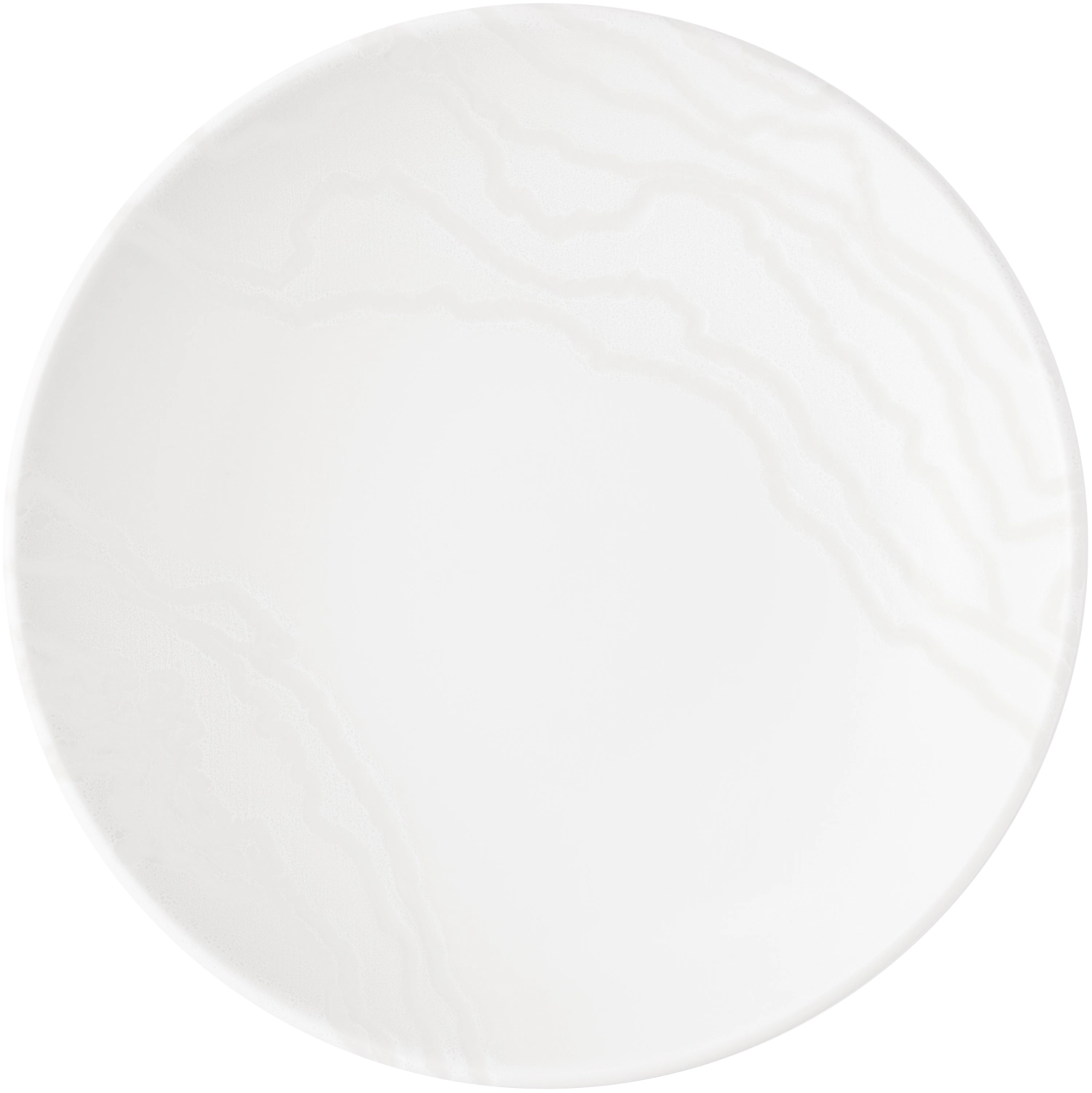 Tide White Coupe Teller tief