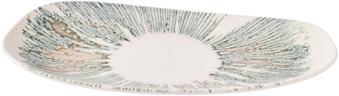 Lyra Pink Opal Organic Oblong Platte