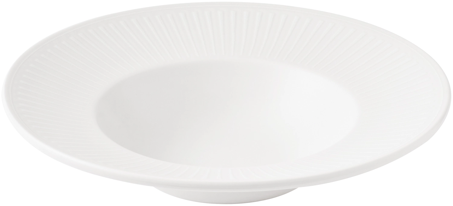 Era White Schüssel mit breiter Fahne