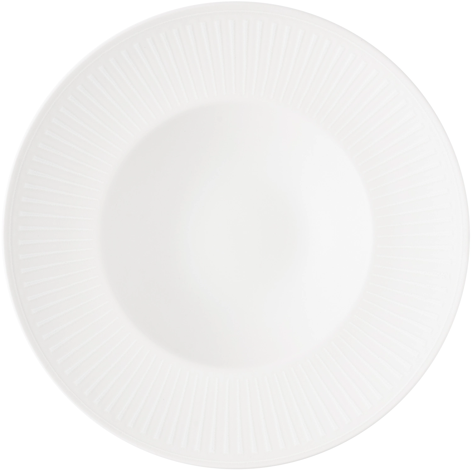 Era White Schüssel mit breiter Fahne