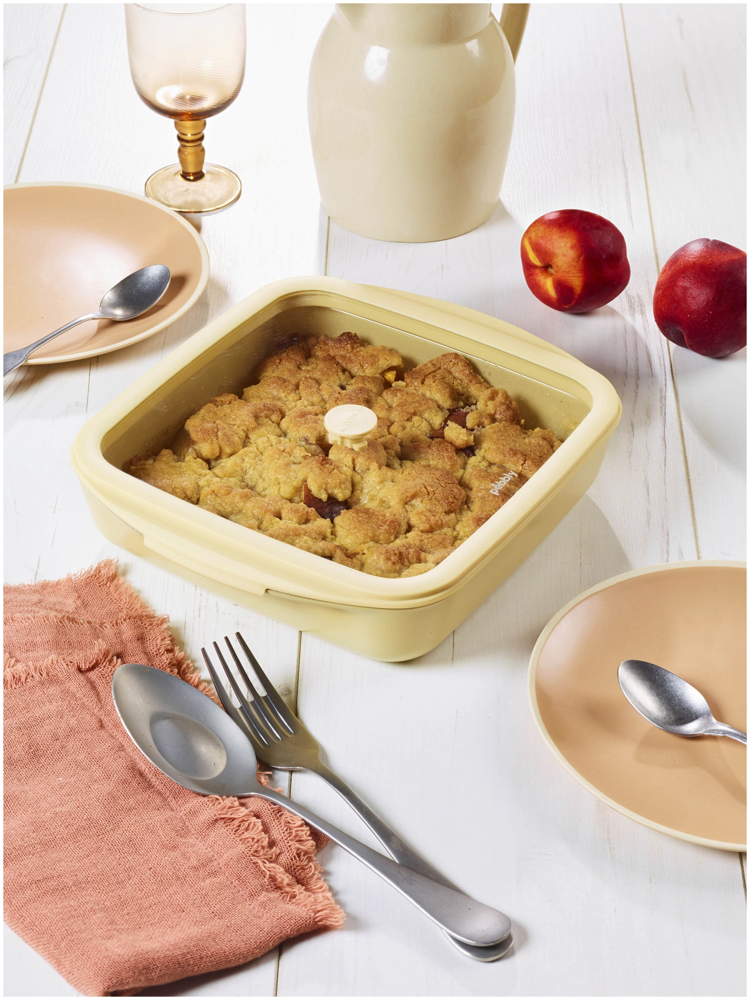 Auflaufform mit Frischhaltedeckel