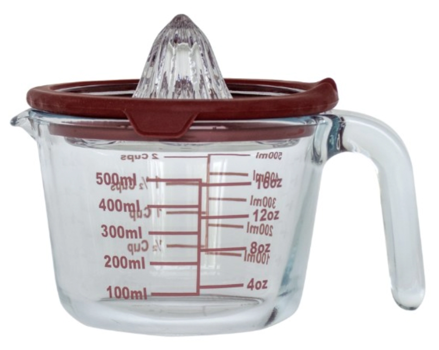 Messbecher mit Entsafter