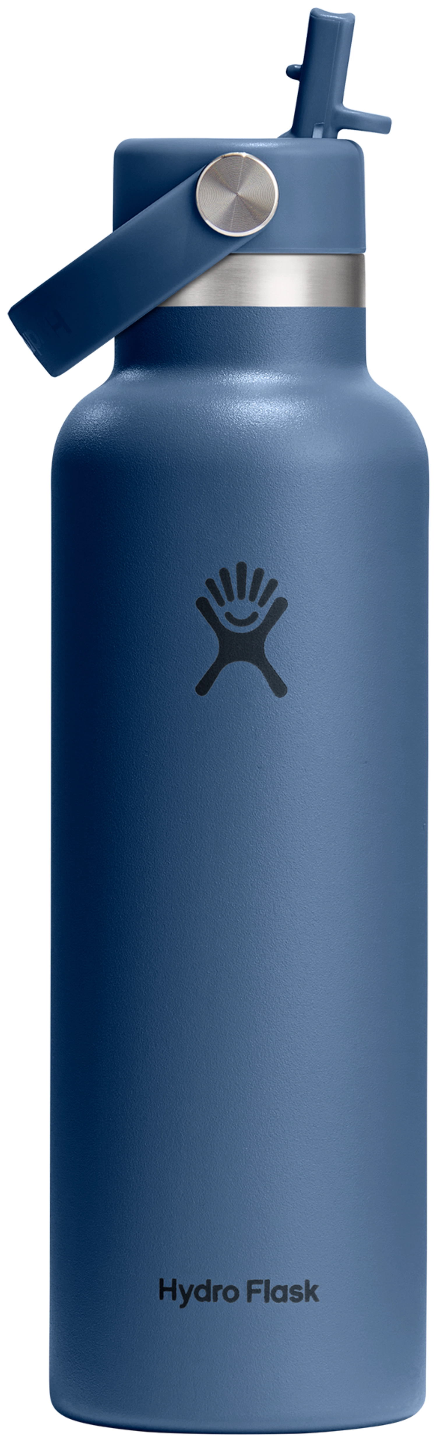 Trinkflasche Standard Flex Deckel mit Strohhalm