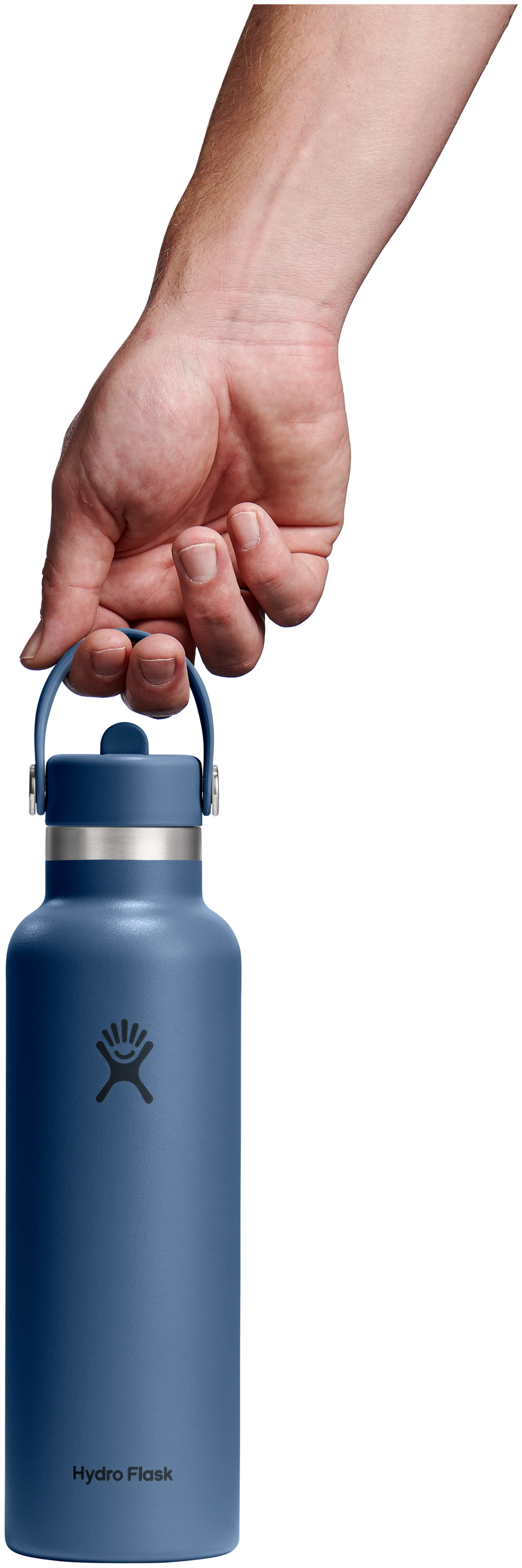 Trinkflasche Standard Flex Deckel mit Strohhalm