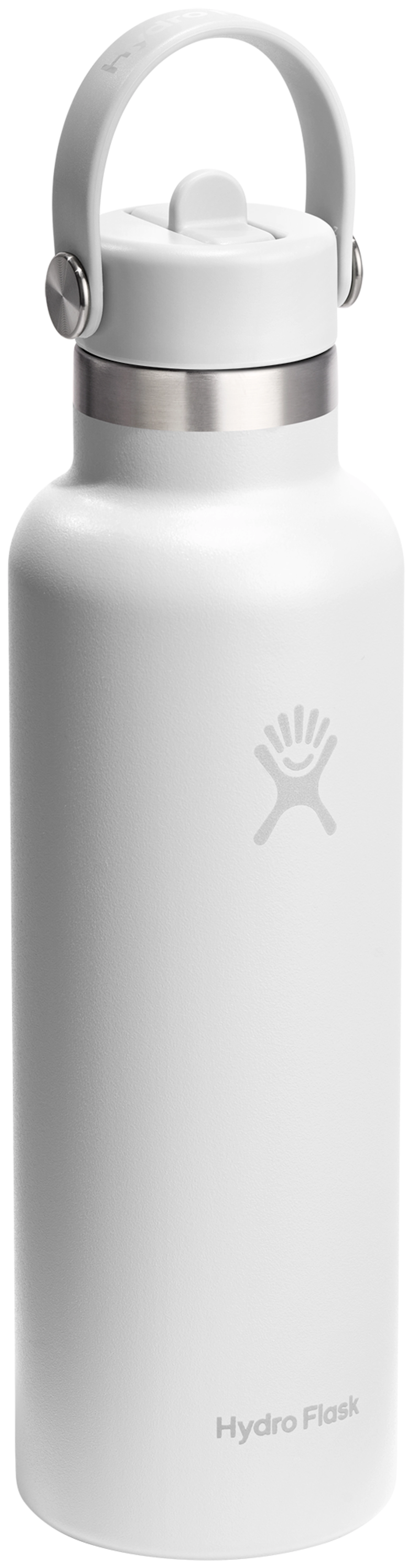 Trinkflasche Standard Flex Deckel mit Strohhalm
