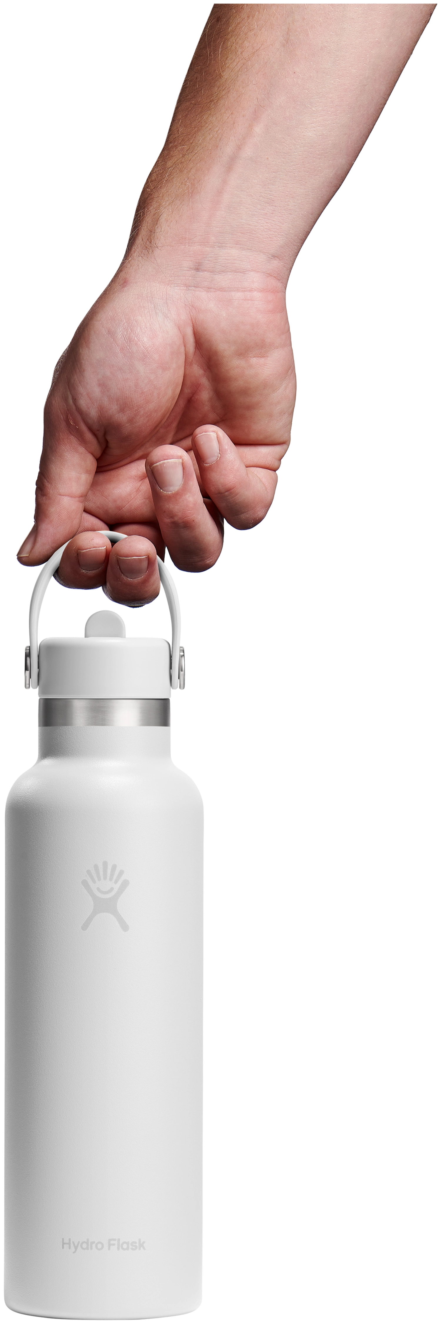 Trinkflasche Standard Flex Deckel mit Strohhalm