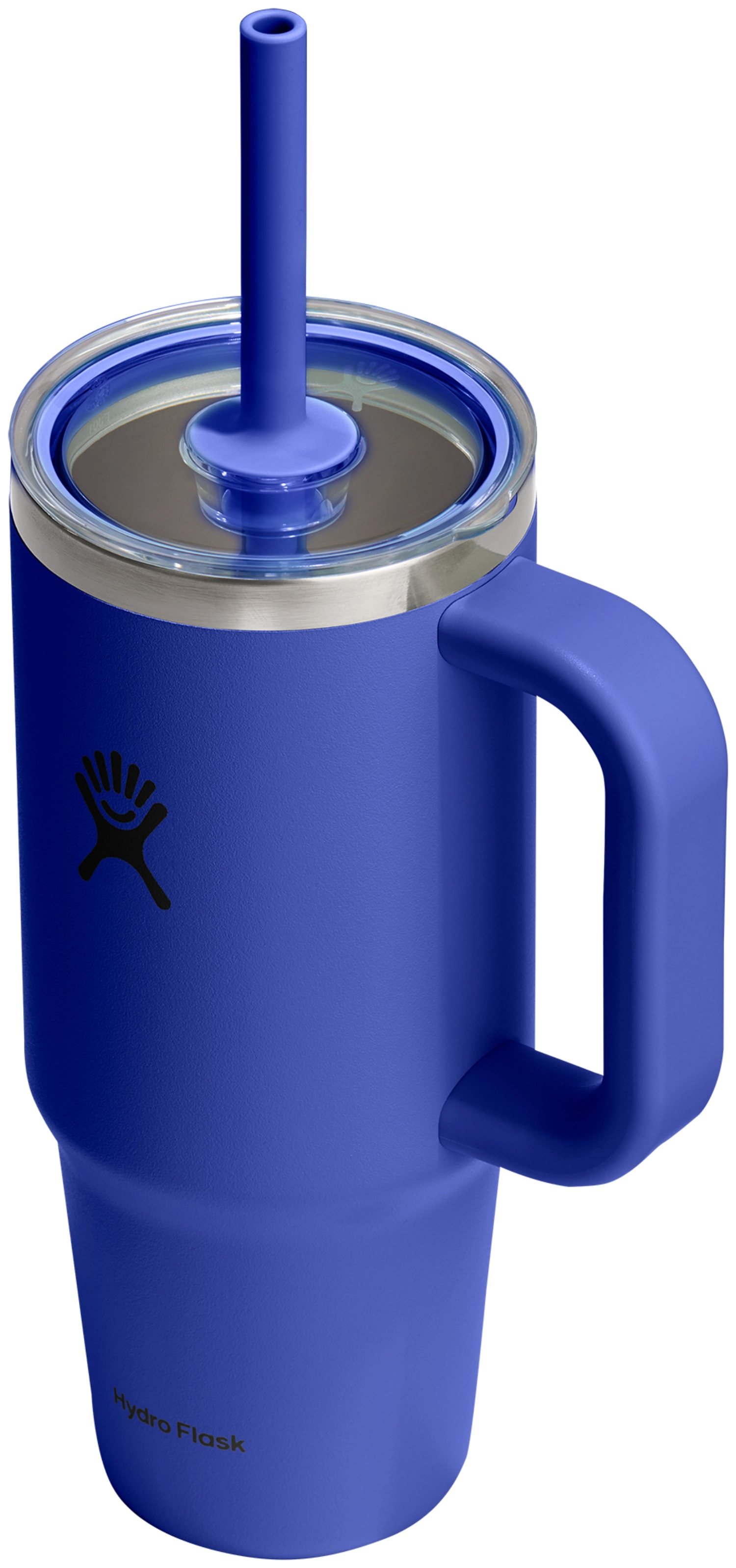 Reisebecher mit Trinkhalm