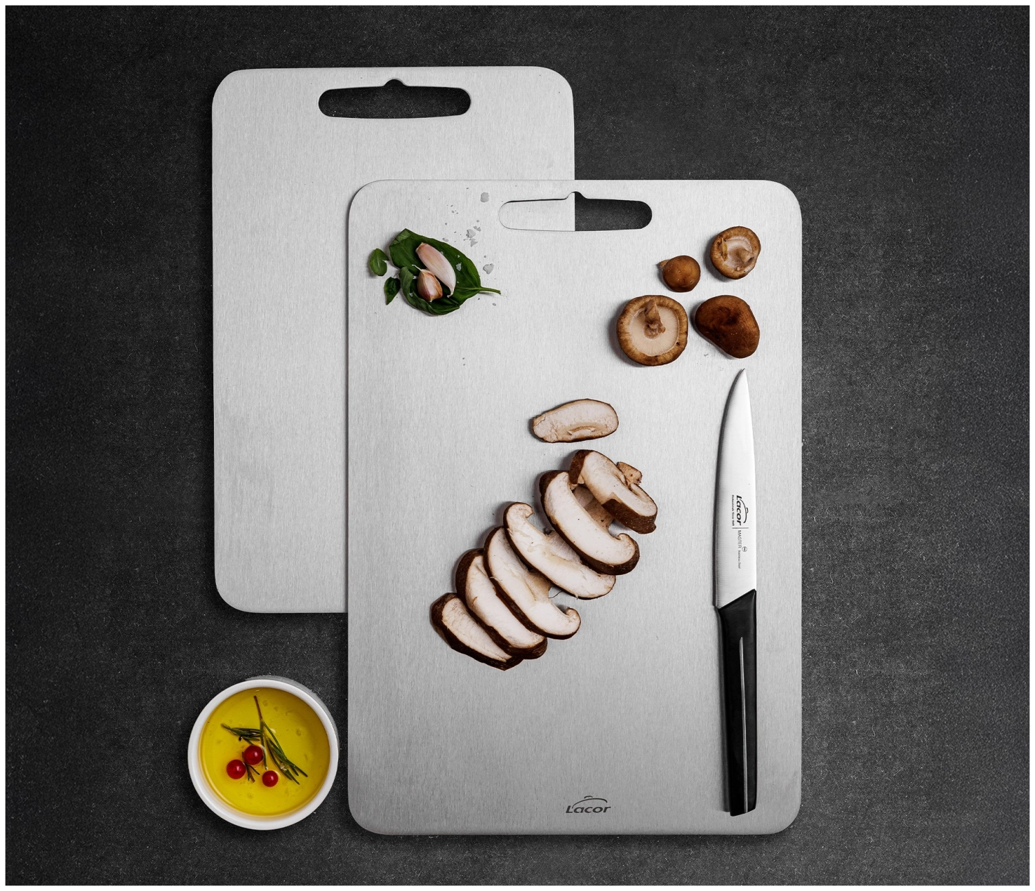 Planche à découper en titane 20x30cm