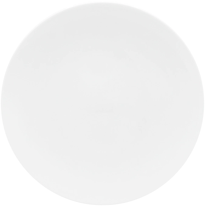 Plain assiette de presentation