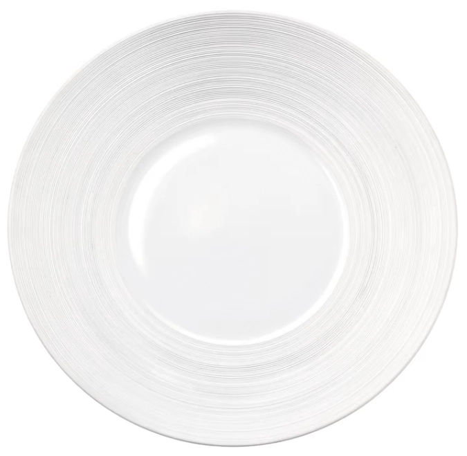 Plain assiette