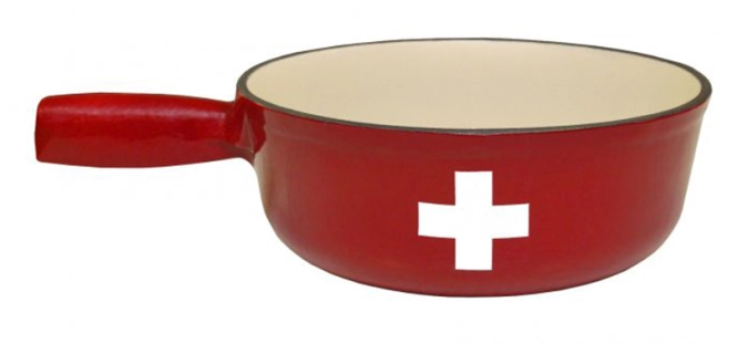 Caquelon Croix Suisse