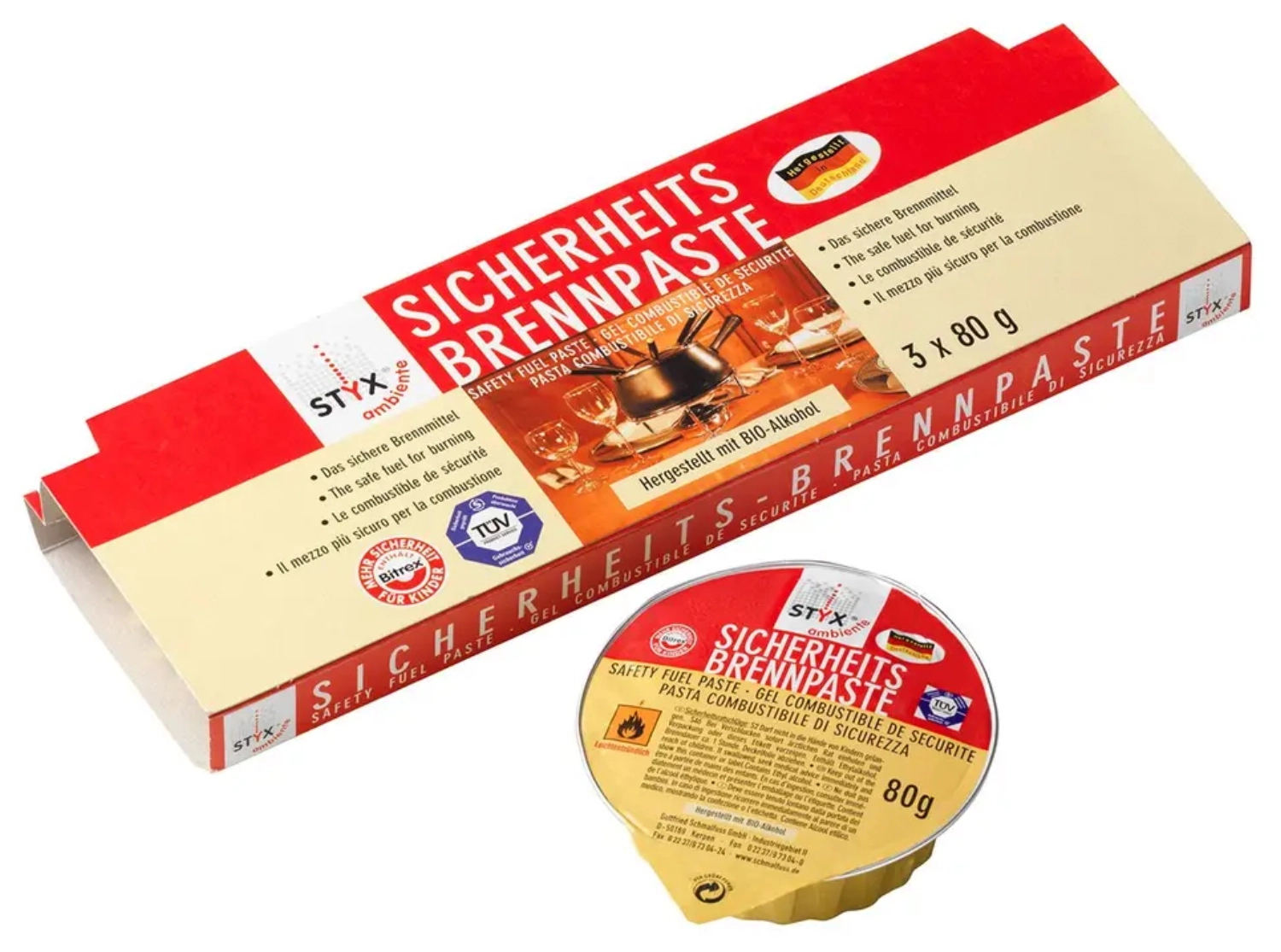 3er Set Styx Brennpaste