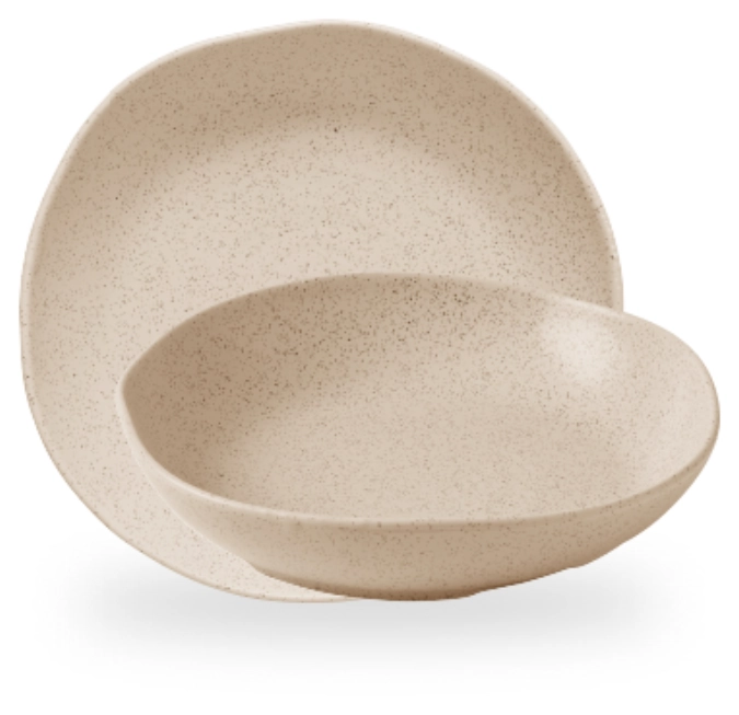 Bol Stonecast Nutmeg Cream