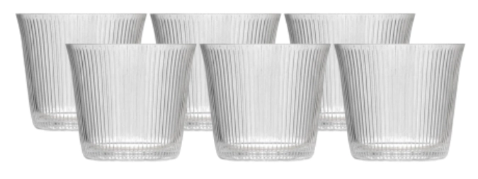 6er Set Bloom Rocks Becher