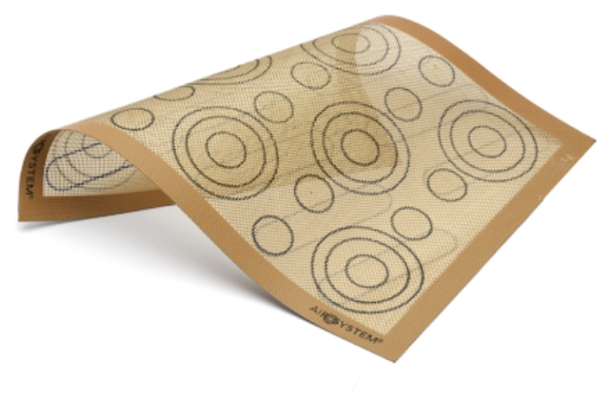 Airmat tapis de cuisson perforé double face avec marquages
