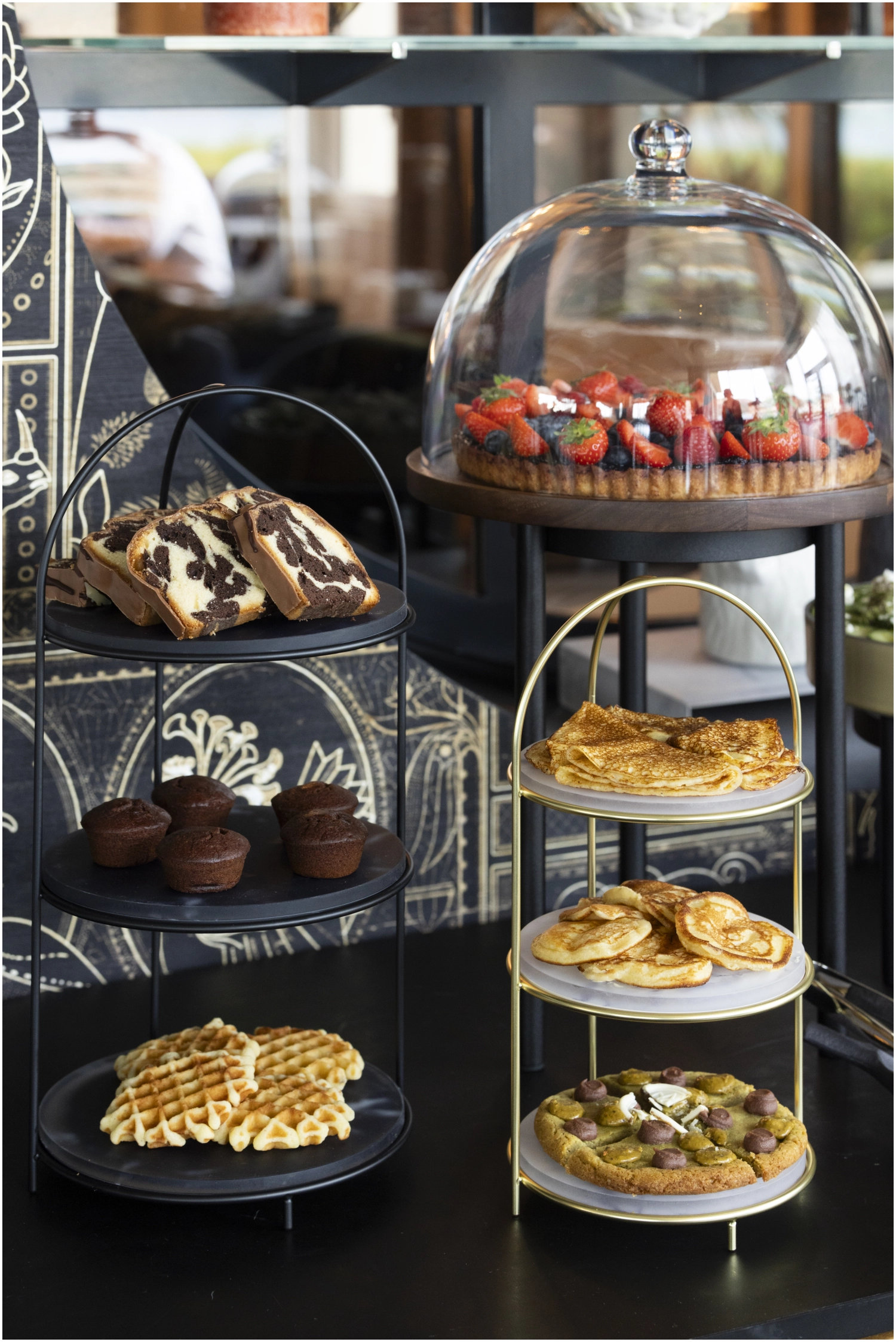 IBR Tablett rund für Etagere