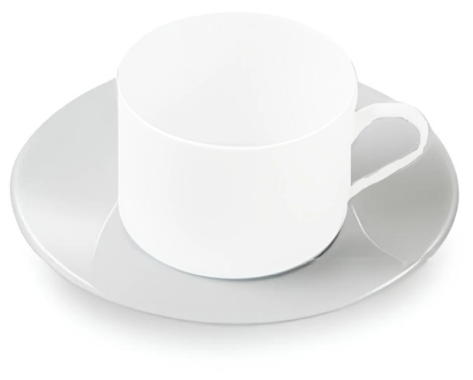 Page Blanche Tee Untertasse Extra