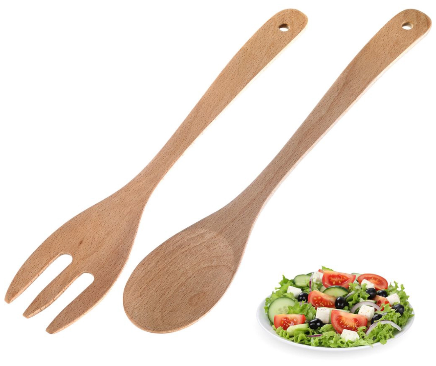 Couverts à salade 2 pcs