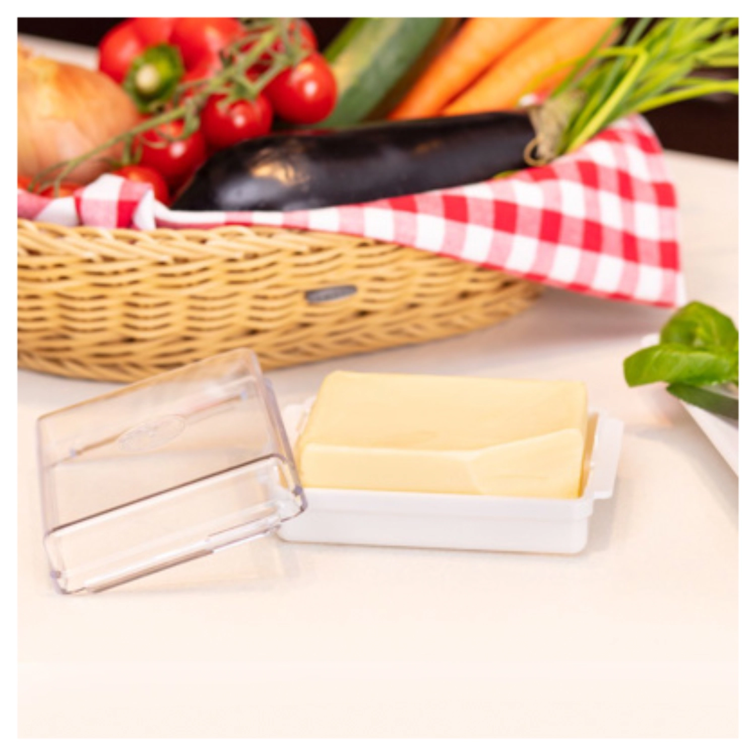 Kühlschrankbutterdose