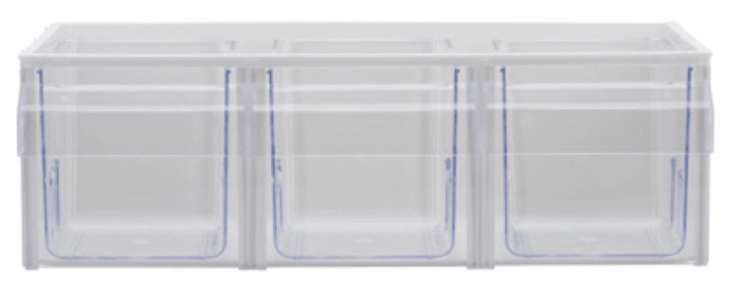 Schüttengehäuse mit 3 Stk. Schütten