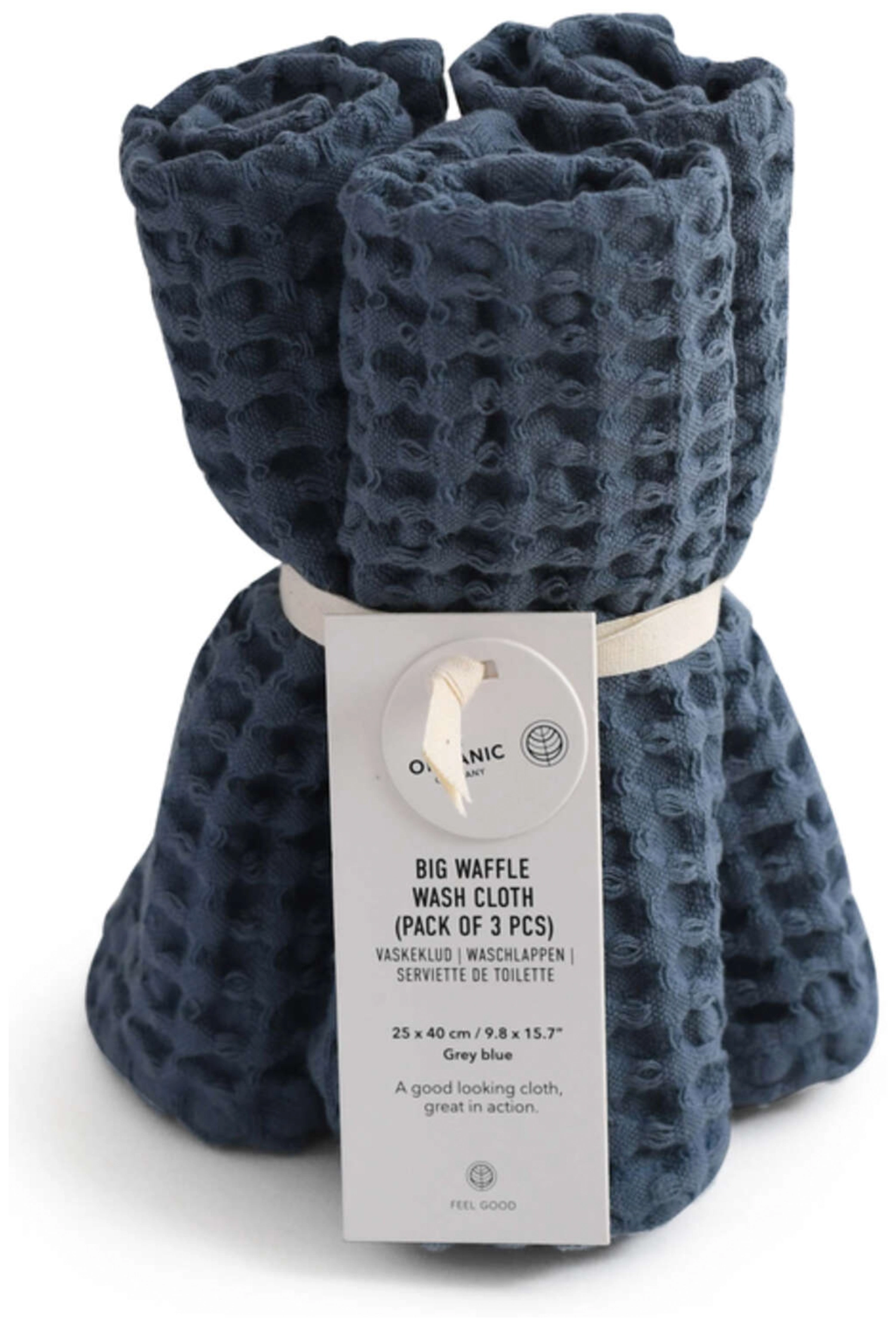 Big Waffle 3er Set Waschlappen