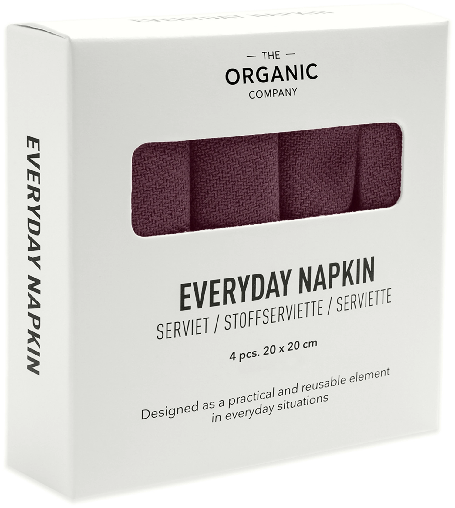 Everyday 4er Set Stoffserviette