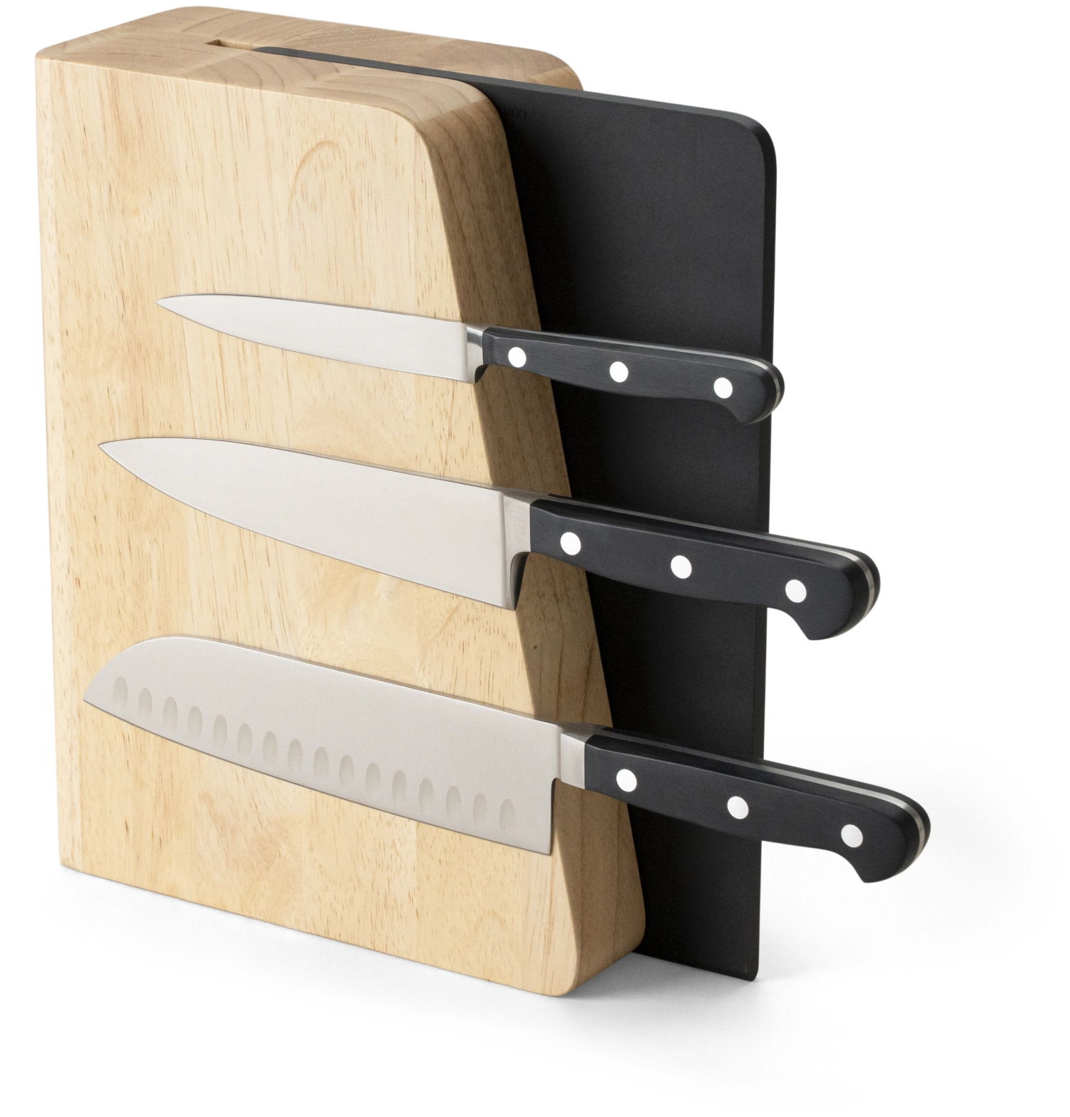 Magnetischer Messerblock mit Duracore Schneidebrett