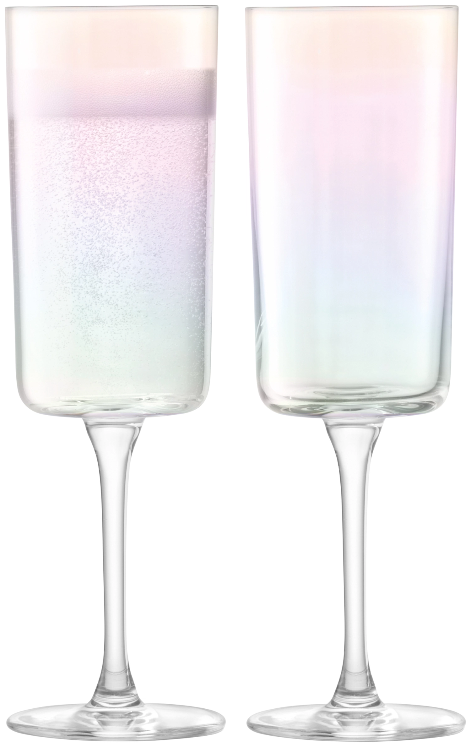 2er Set Mother of Pearl Champagnerglas