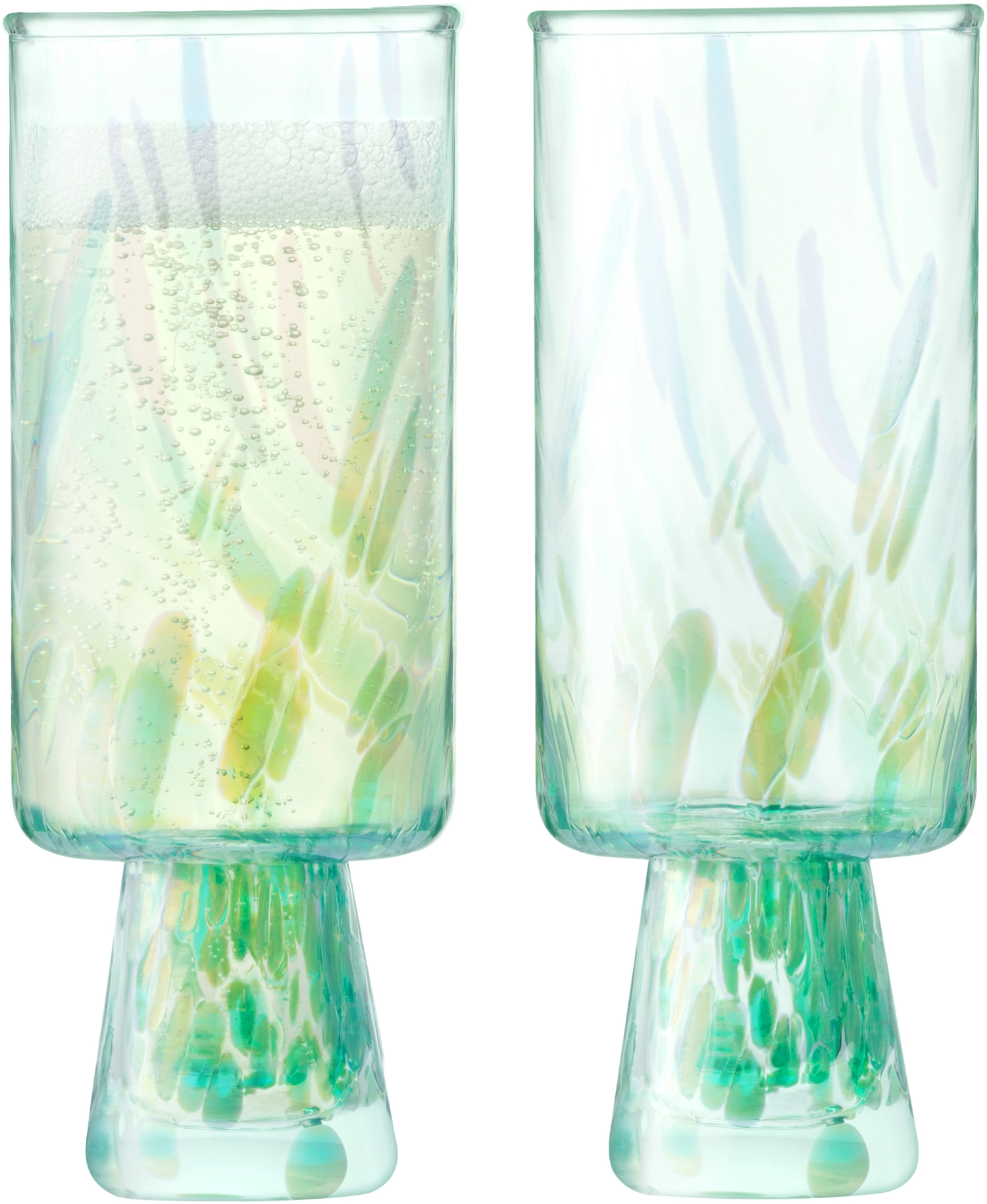 2er Set Sea Glass verre à champagne