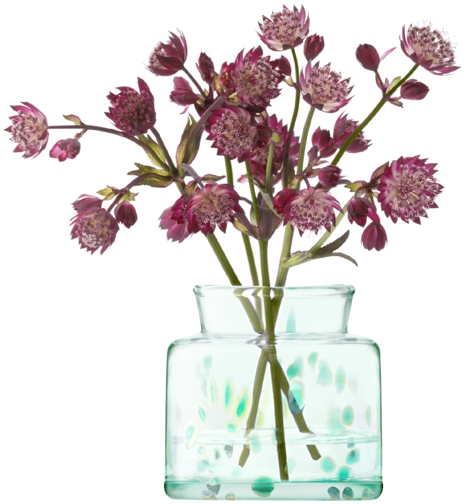 Sea Glass Teelicht / Vase