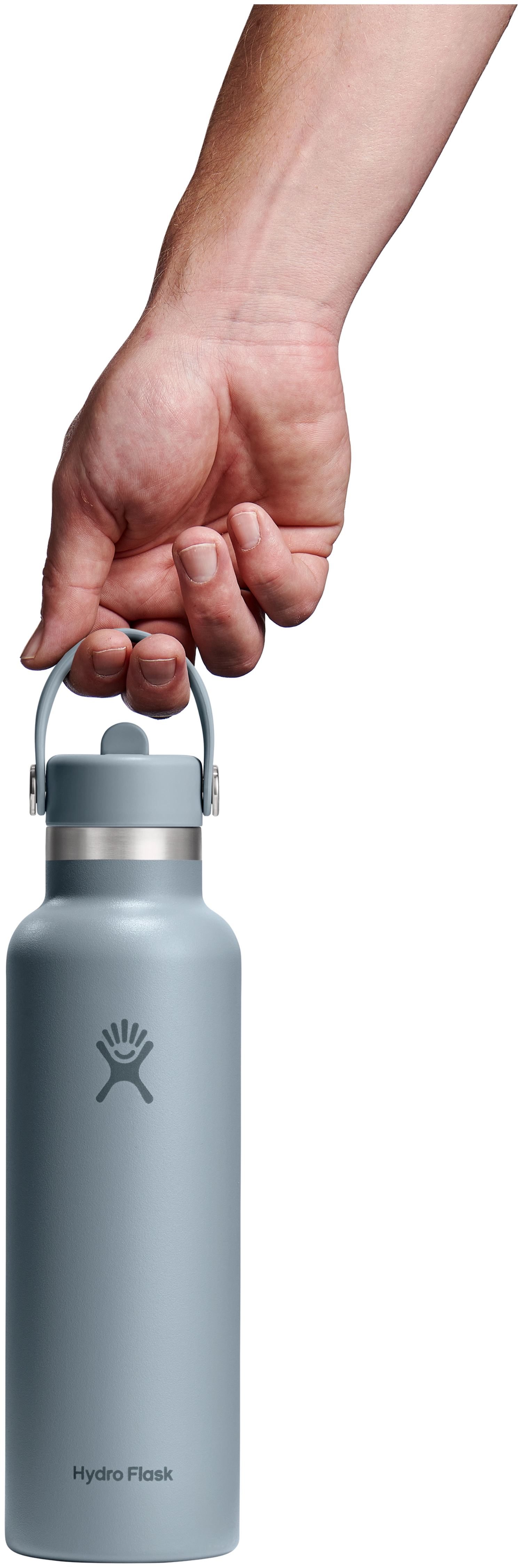 Trinkflasche Standard Flex Deckel mit Strohhalm