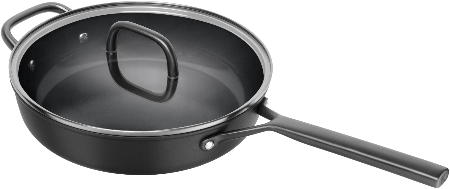 Poêle à braiser Milano avec couvercle en verre