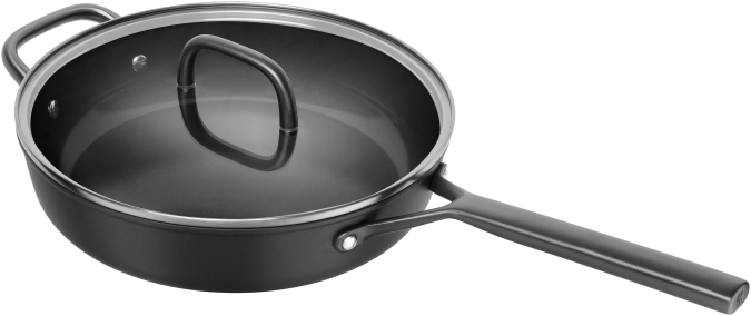 Poêle à braiser Milano avec couvercle en verre