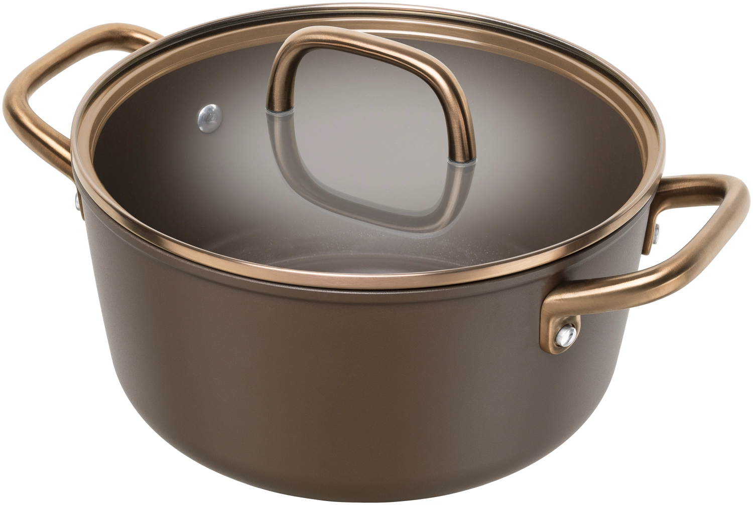 Casserole Milano avec couvercle en verre