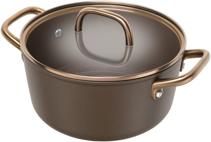 Casserole Milano avec couvercle en verre