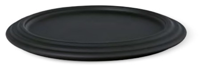 Iconic La Boule Servierteller klein schwarz