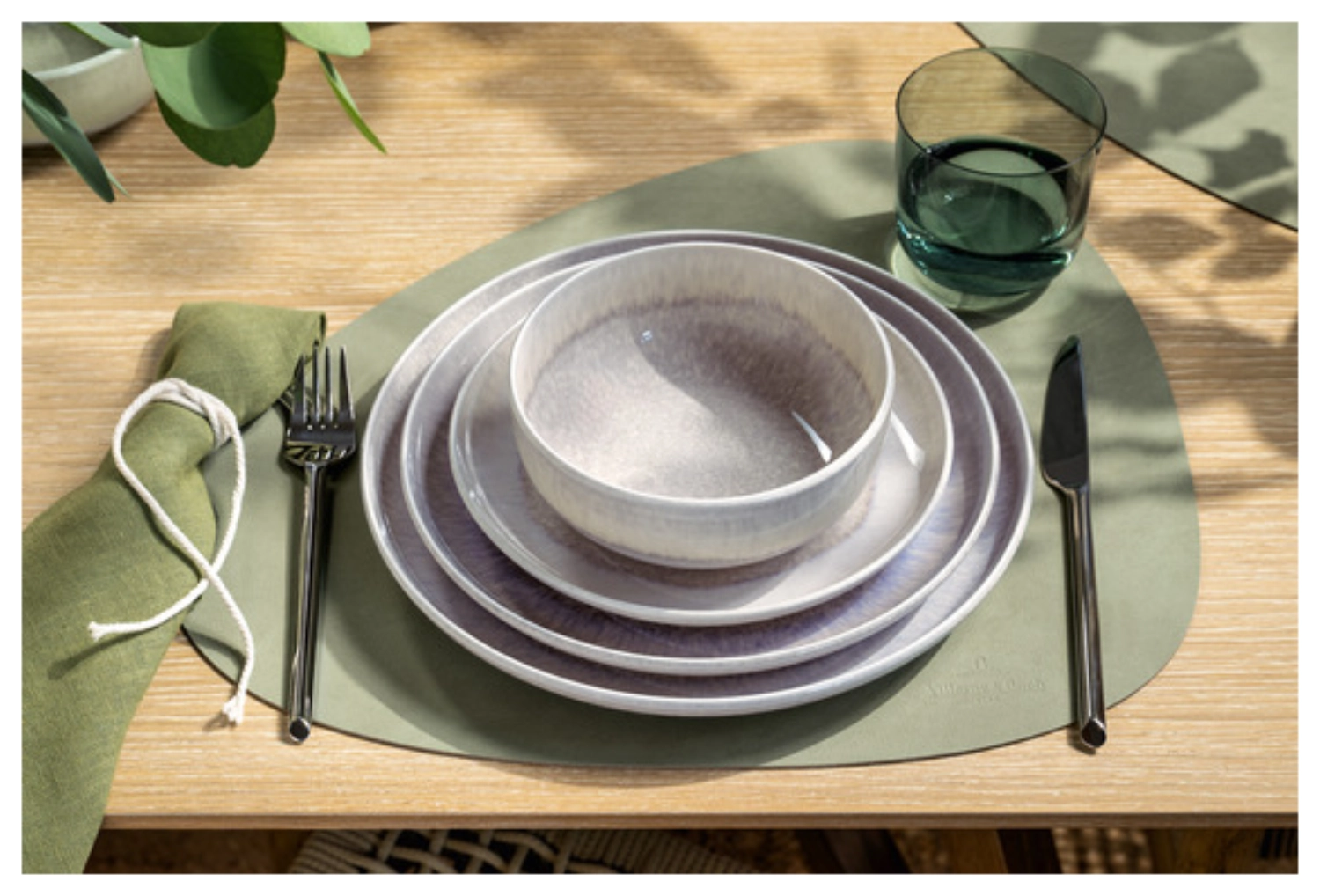 Perlemor Sand Frühstücks-/Dessertteller