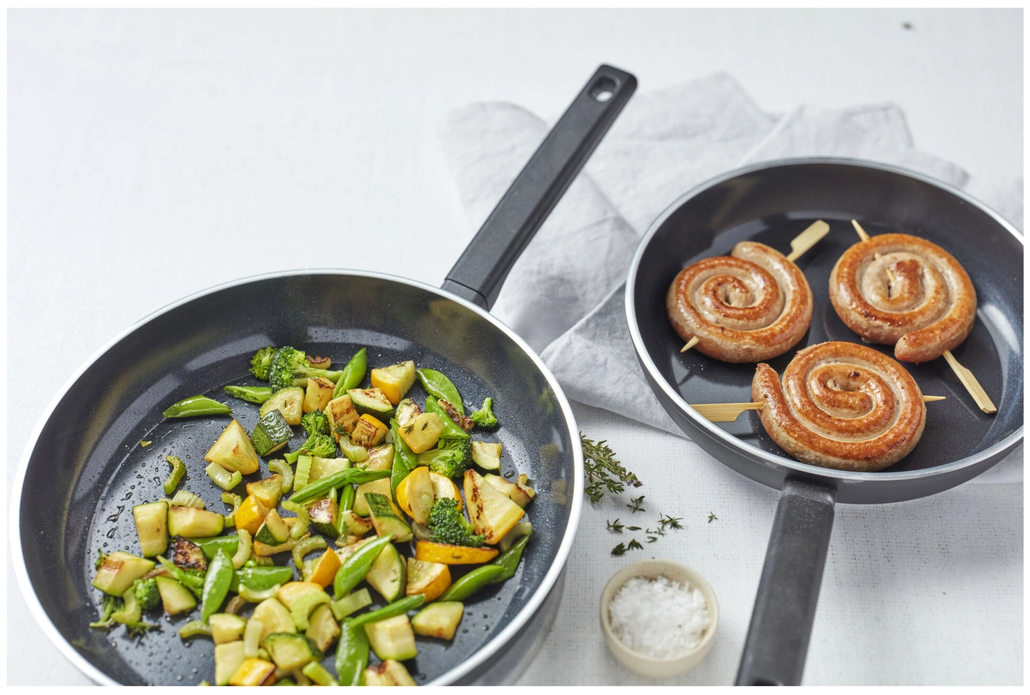 2er Set Alu Comfort 3 Ceraforce Bratpfanne