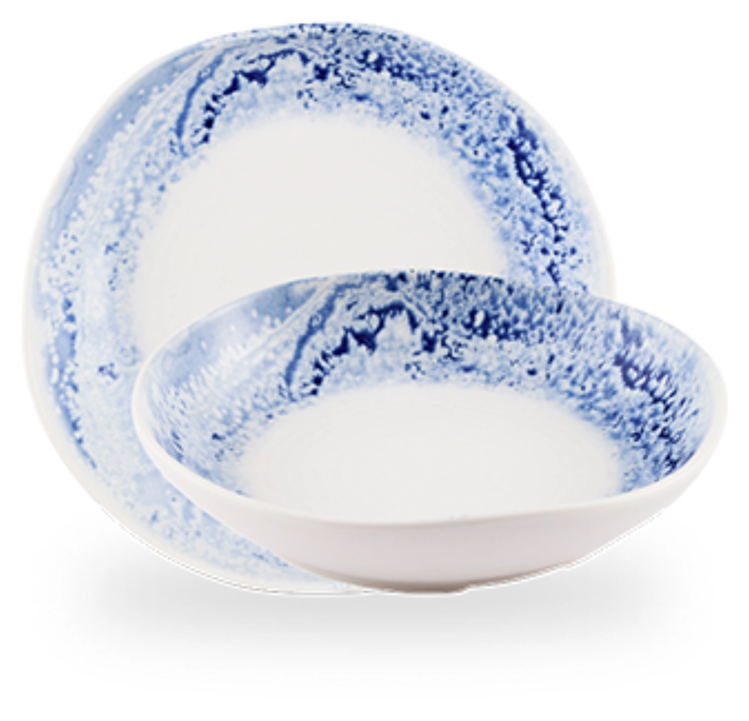 Fresco Blue Organic Schüssel tief