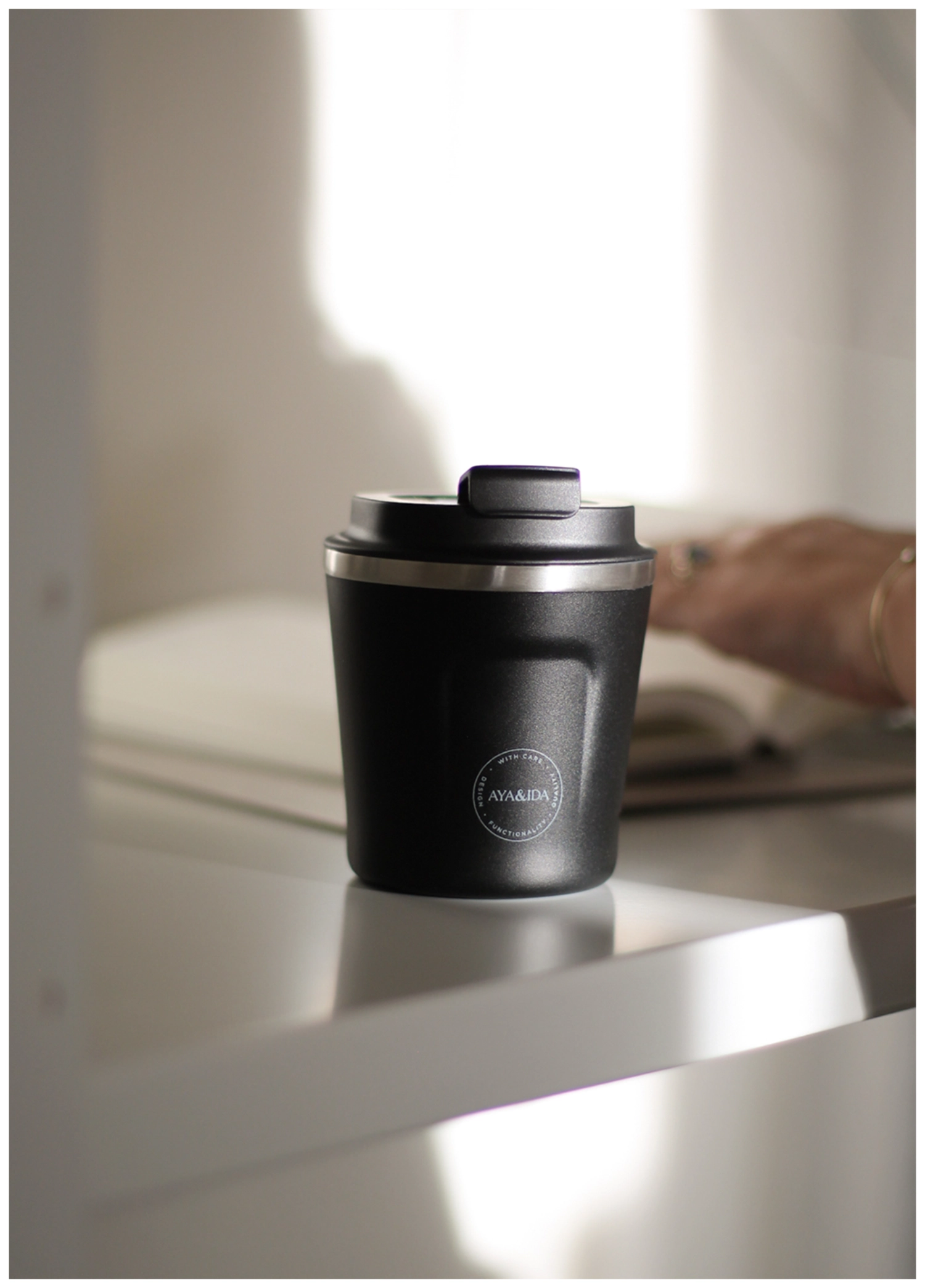 CUP2GO Tasse 240ml Matte Black