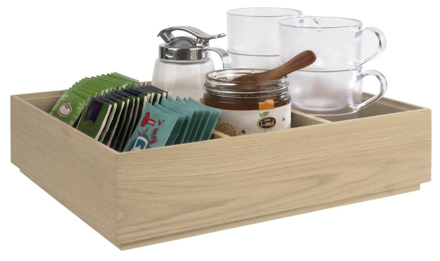 Lot de 2 inserts pour boîte en bois GN1/2 Valo